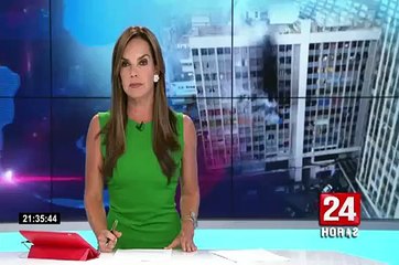 Edificio multifamiliar vuelve a ser afectado por incendio luego de 6 meses