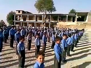 Amazing Prade and national poem of summary in local school of Pakistan