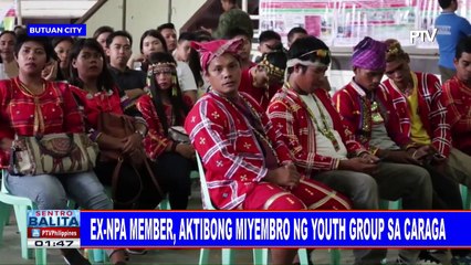 Ex-NPA member, aktibong miyembro ng youth group sa CARAGA