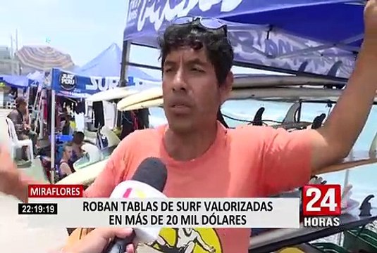 Municipio de Miraflores se pronuncia por robo de tablas de surf en playa Makaja