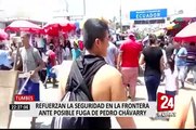 Tumbes: alerta en frontera ante posible fuga de Pedro Chávarry