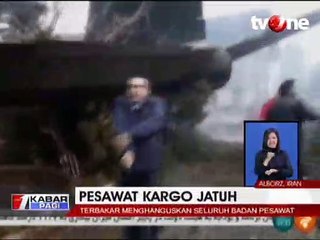 Pesawat Kargo Jatuh, 15 Penumpang Tewas