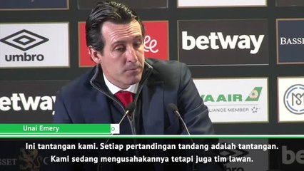 Setiap Pertandingan Tandang Adalah Sebuah Tantangan - Emery