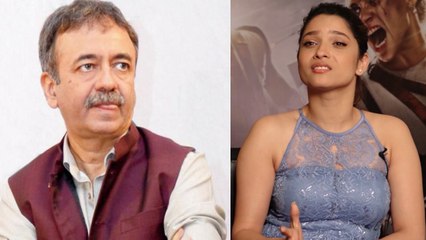 Ankita Lokhande reacts on Rajkumar Hirani during promotion of Manikarnika; Watch video | FilmiBeat