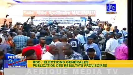 PROCLAMATION ELECTION PRESIDENTIELLE RDC