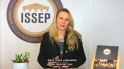 Marion Maréchal, directrice de l'ISSEP, présente ses voeux pour 2019