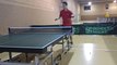 Teen Shows off Amazing Table Tennis Skills During Practice