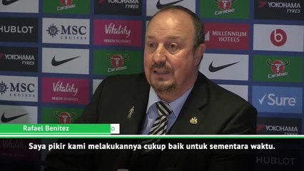 Benitez Ambil Sisi Positif Dari Kekalahan Melawan Chelsea