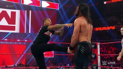 Ambrose vs. Rollins vs. Lashley - Intercontinental Title Triple Threat Match- Raw, Jan. 14, 2019