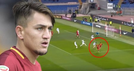 Romalı Cengiz Ünder, Maçın 20. Saniyesinde Asist Yaptı