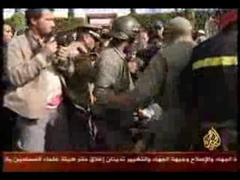 Maroc قمع الطلبة المعطلين,aljazeera