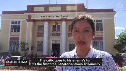 Trillanes in Duterte's turf