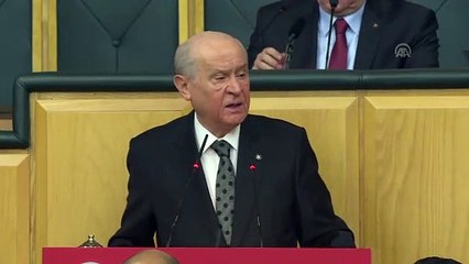 Bahçeli: 'Sayın Yıldırım'ın TBMM başkanlığından istifasına lüzum yoktur' - TBMM