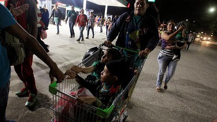 Nuova carovana della speranza dall' Honduras