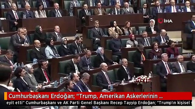 Cumhurbaşkanı Erdoğan: Trump, Amerikan Askerlerinin Suriye'den Çekilme Kararını Bir Kez Daha Teyit...