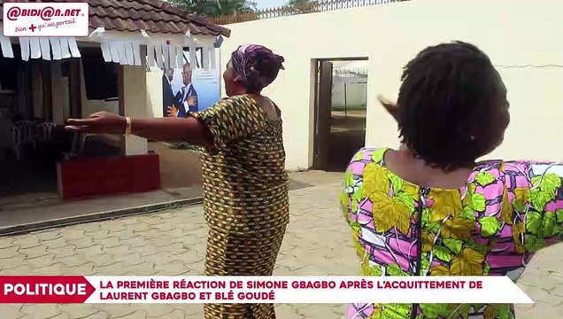 La première réaction de Simone Gbagbo après l’acquittement de Laurent Gbagbo et Blé Goudé