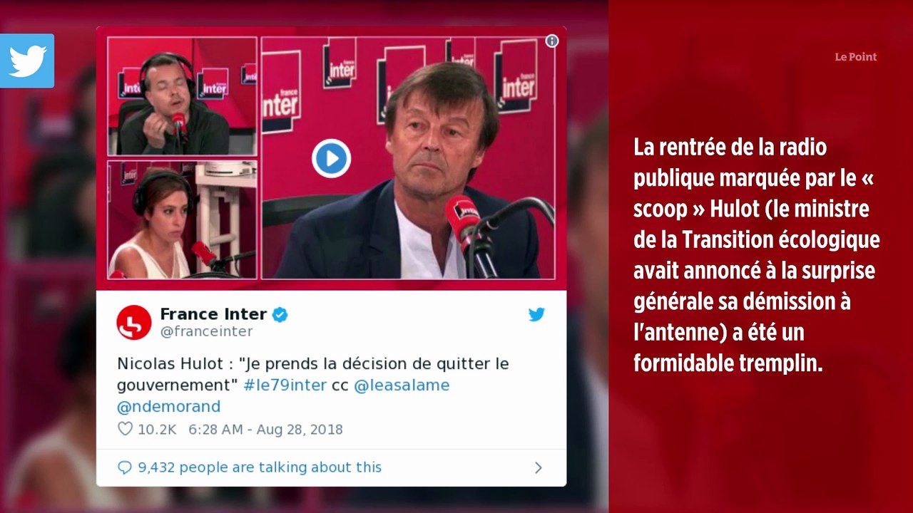 France Inter fond sur RTL