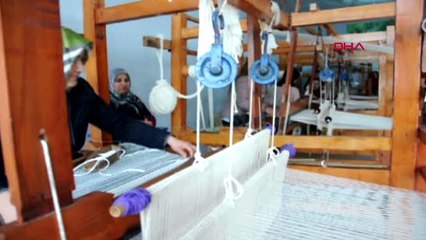 Gaziantep İslahiye'de Kilim Dokuma Geleneği Yaşatılıyor