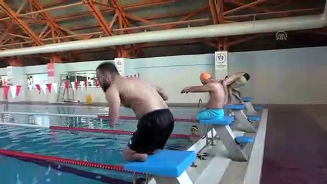 Engelli yüzücünün hedefi milli forma - SİİRT