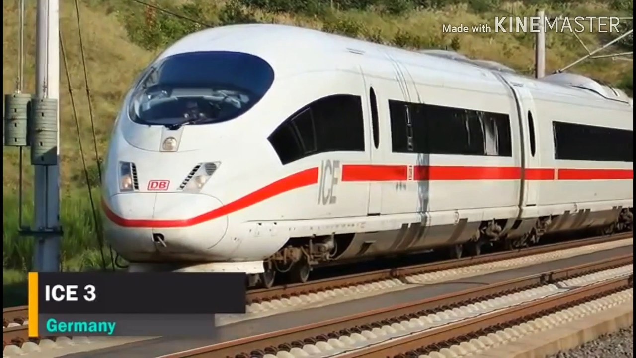 Top 10 Fastest Trains In The World 2019 _ Amazing Compilation Of The High Speed