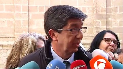 El líder de Vox Andalucía sobre el escrache feminista: “No se puede permitir una kale borroka en el Parlamento”