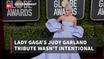 Lady Gaga Paid Homage To Judy Garland By Accident