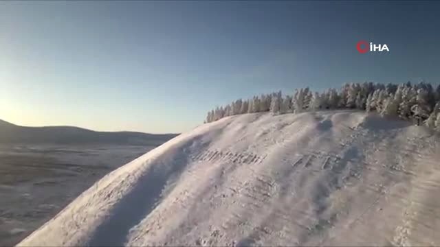 Eksi 67 Derece Soğukta 50 Kilometre Koştu