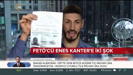 FETÖ'cü Enes Kanter'e ikinci şok