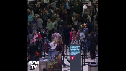 Shutdown: l'attente interminable à l'aéroport d'Atlanta