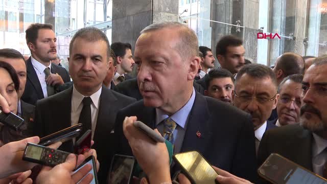 Cumhurbaşkanı Erdoğan Grup Toplantısı Sonrası Soruları Cevaplandırdı