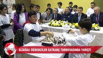 Aliağalı Öğrenciler Satranç Turnuvasında Yarıştı
