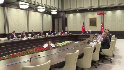 Beştepe'de Kabine Toplantısı