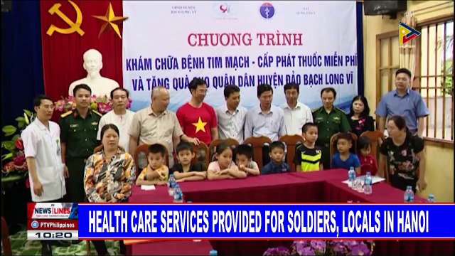 Health care services provided for soldiers, locals in Hanoi