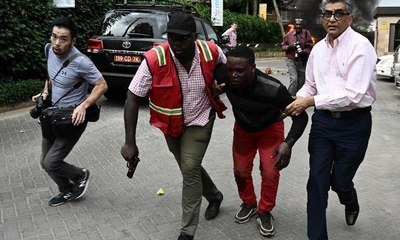 Kenya'da lüks otelde patlama