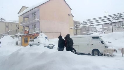 Ovacık'ta Kar Kalınlığı 3 Metreye Ulaştı