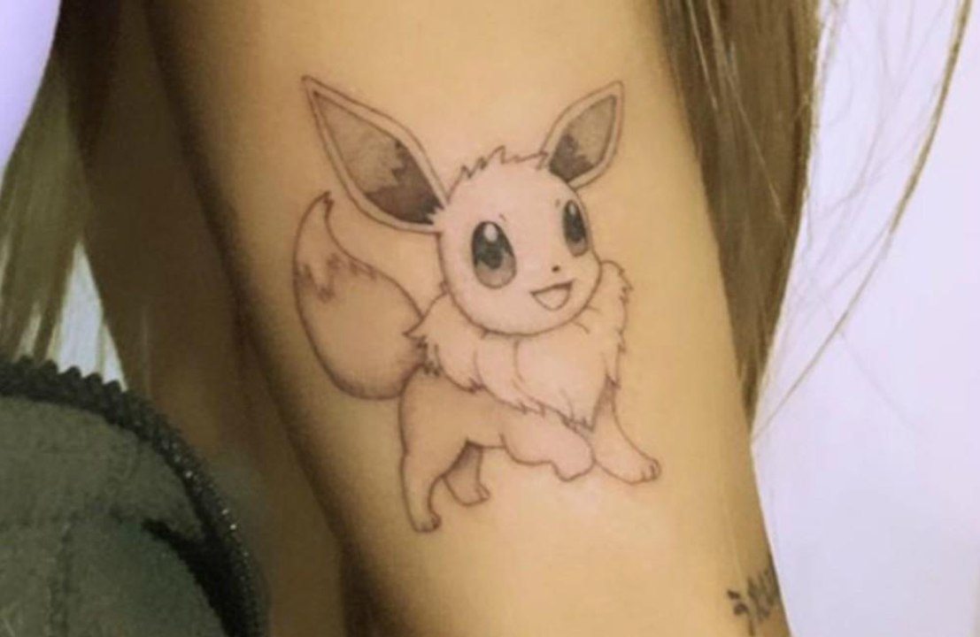 Ariana Grande: Pokémon-Tattoo!