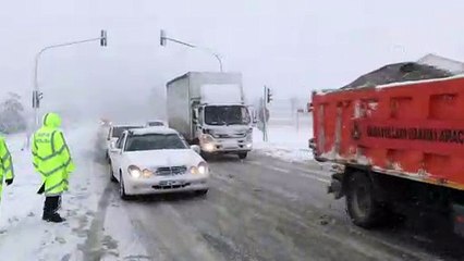 Ulaşıma kar engeli - KÜTAHYA