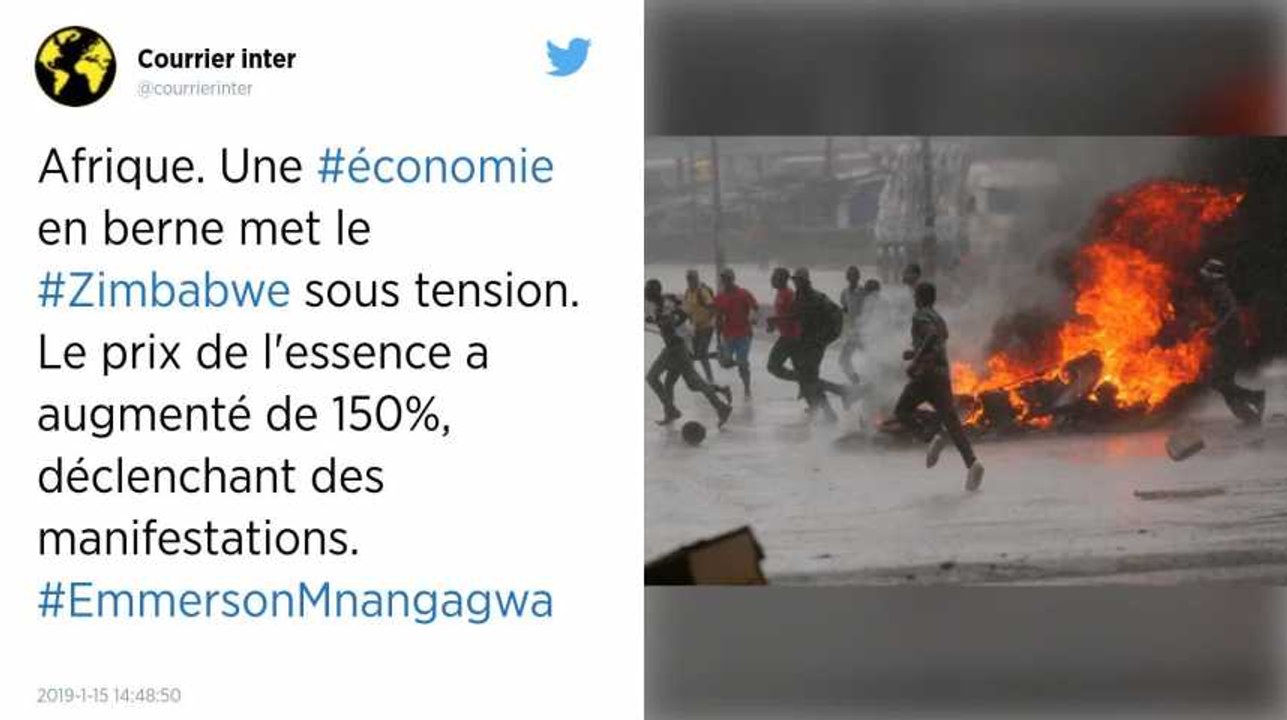 Zimbabwe. Au moins trois morts lors des manifestations