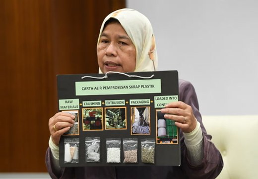 Zuraida: Imports of clean, recyclable plastic allowed, never plastic 'rubbish'