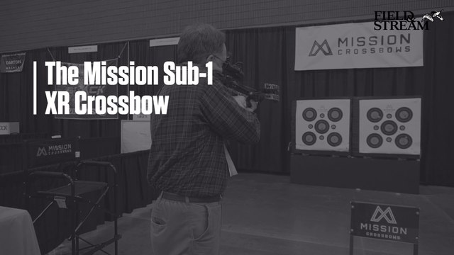 Mission Sub-1 XR Crossbow at the 2019 Archery Trade Association Show