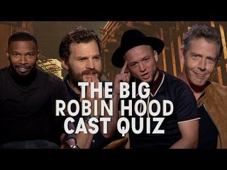 'He walks like a duck': The cast of Robin Hood test how well they know each other!