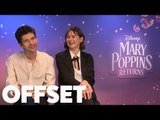 Ben Whishaw and Emily Mortimer reveal their party trick!