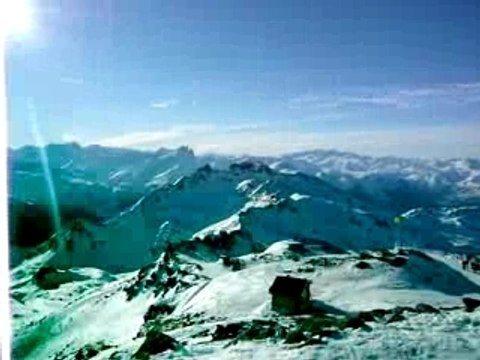 cime caron 3200 mètres
