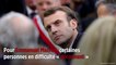 Selon Emmanuel Macron, certaines personnes en difficultés "déconnent"