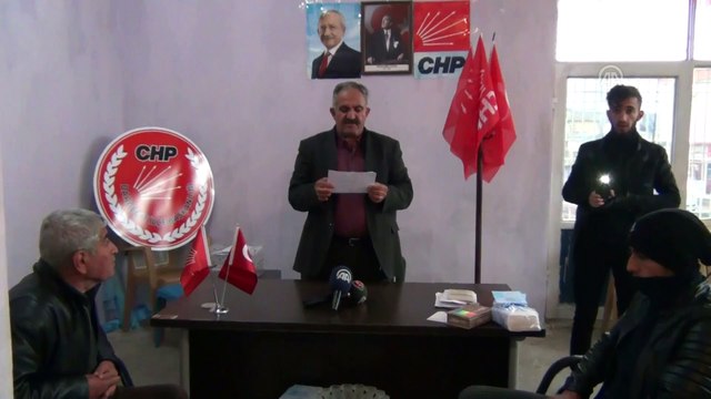 CHP Dargeçit ilçe teşkilatı istifa etti - MARDİN