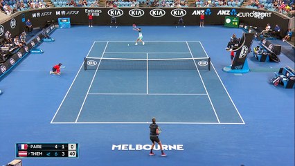 Revenu de loin, Paire a échoué d'un rien : le résumé de son duel face à Thiem