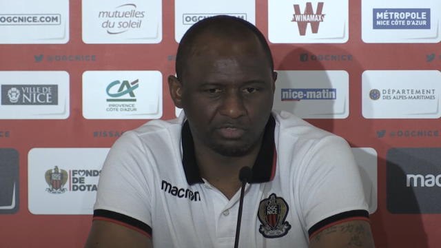17e j. (en retard) - Vieira : Un moment délicat pour le club mais je suis bien entouré