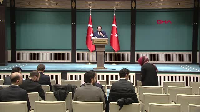 Cumhurbaşkanlığı Sözcüsü İbrahim Kalın Kabine Toplantısı Sonrasında Açıklamalarda Bulundu