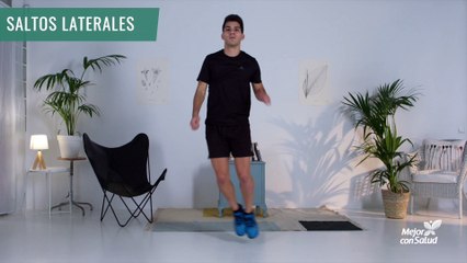 Saltos laterales (hombre)