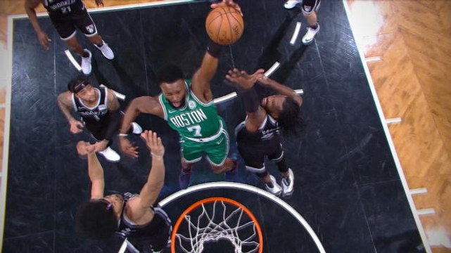 Top 3 plays - Harden and Dinwiddie deliver from range, Brown bullies double-team